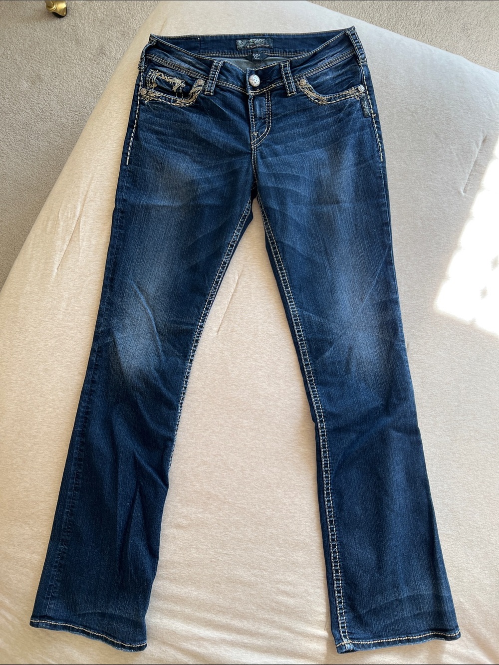 Silver Jeans Women's Indigo Bootcut Jeans